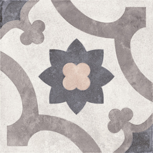 Керамогранит Cersanit Carpet орнамент многоцветный рельеф (MIX 6) арт. 17932 (29,8x29,8)